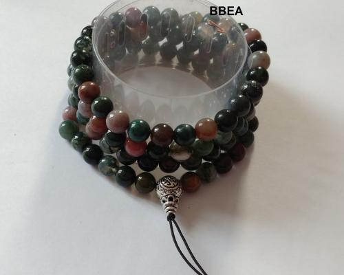 Mala tibetain agate indienne 2 