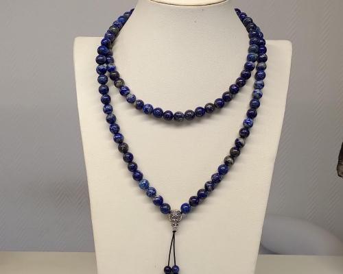 Mala tibetain lapis lazuli