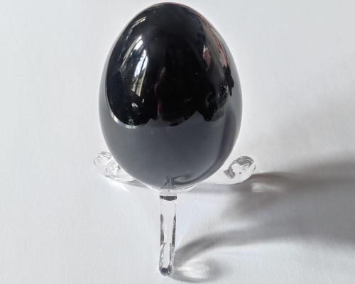 Oeuf obsidienne noire 2 
