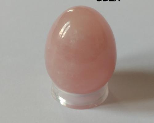 Oeuf quartz rose 1