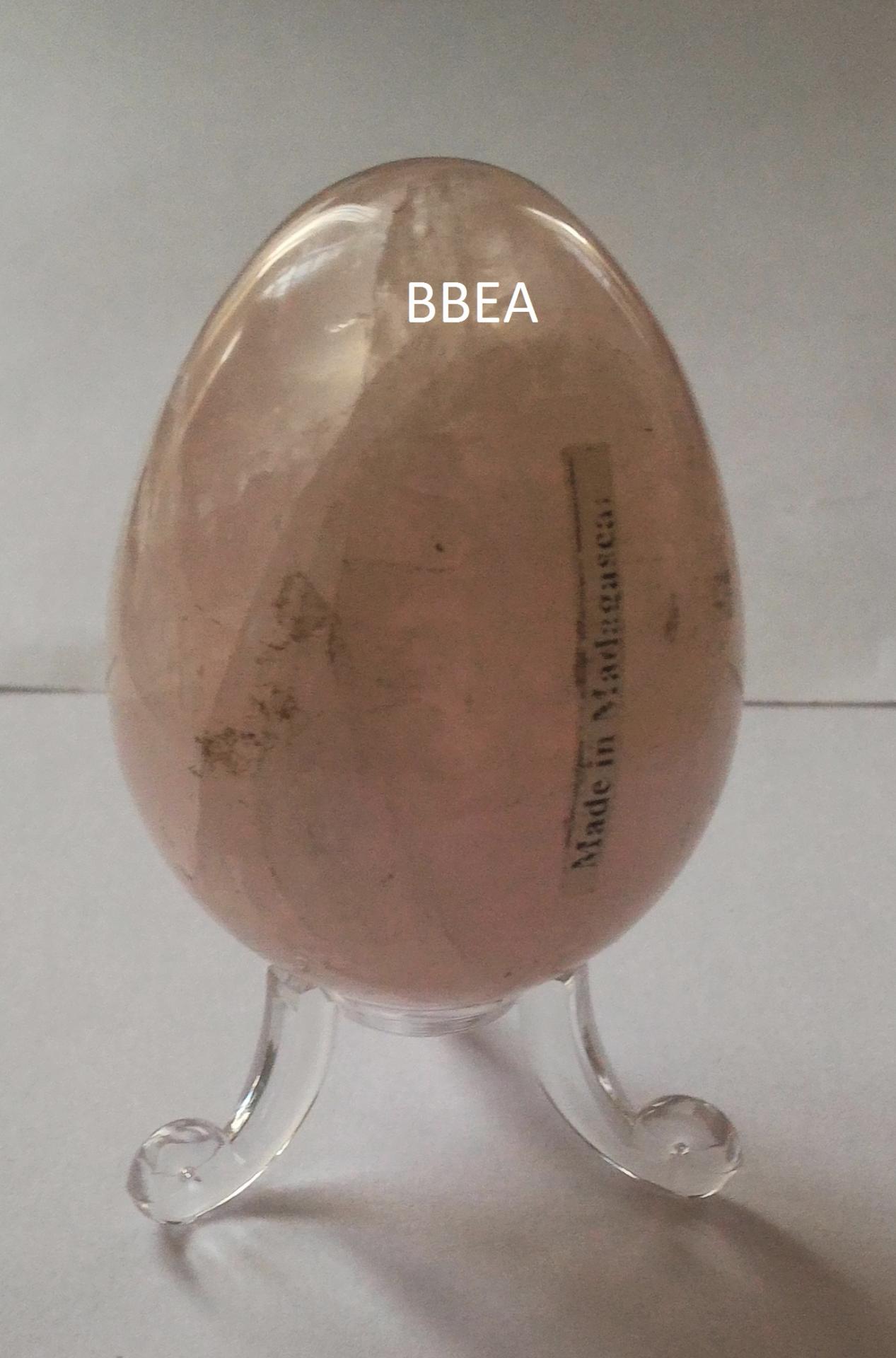 Oeuf quartz rose