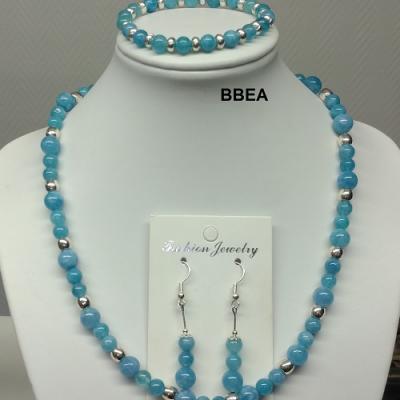 Parure aigue marine