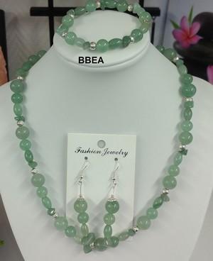 Parure aventurine verte 2 