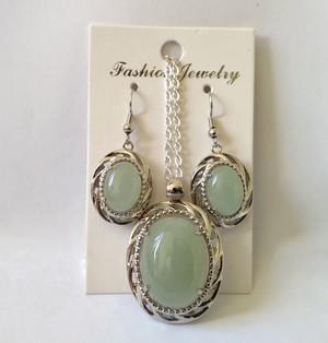 Parure aventurine verte 3