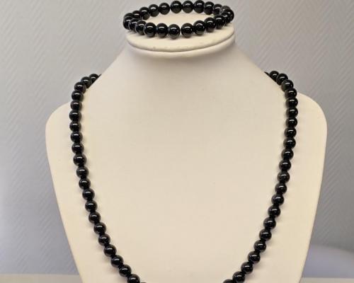 Parure obsidienne