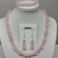 Parure quartz rose 2