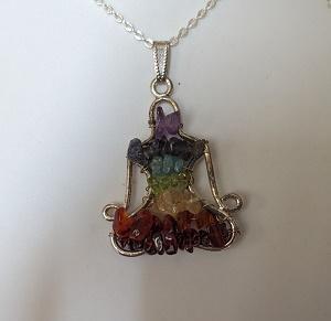 Pendentif 7 chakras 1 2