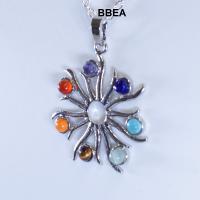 Pendentif 7 chakras 8 