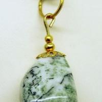 Pendentif agate arbre 5037