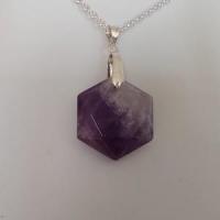 Pendentif amethyste 122 