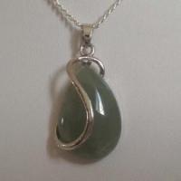 Pendentif aventurine verte 8 1