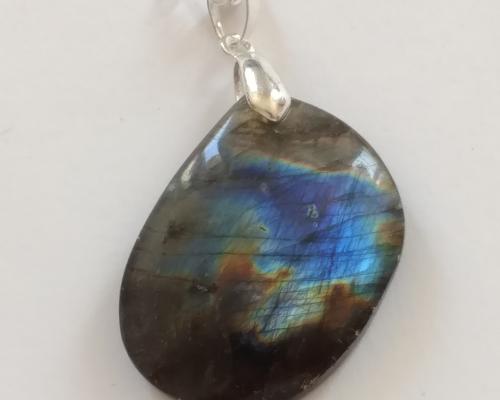 Pendentif labradorite spectrolite 1