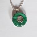 Pendentif malachite 2