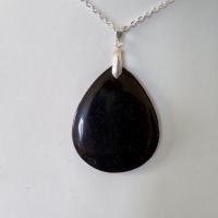 Pendentif obsidienne 1 