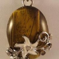 Pendentif oeil de tigre 22 