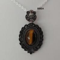 Pendentif oeil de tigre 52 