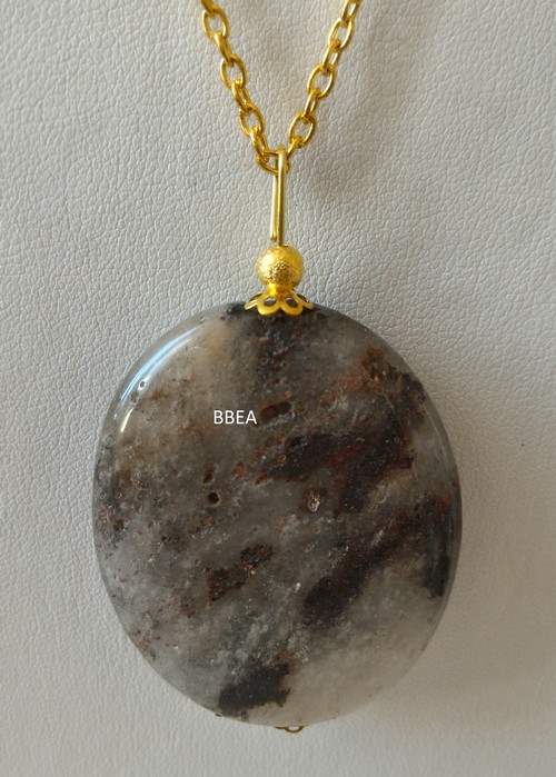Pendentif quartz lodolite 3