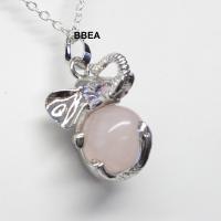 Pendentif quartz rose 1 5