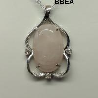 Pendentif quartz rose 1 6