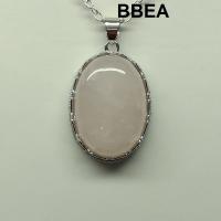 Pendentif quartz rose 4 3