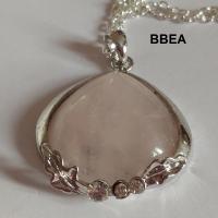 Pendentif quartz rose 5 