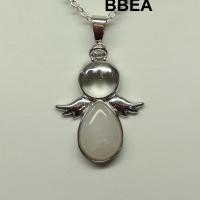 Pendentif quartz rose 6 1