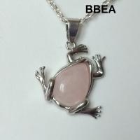 Pendentif quartz rose 7 