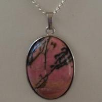 Pendentif rhodonite 1