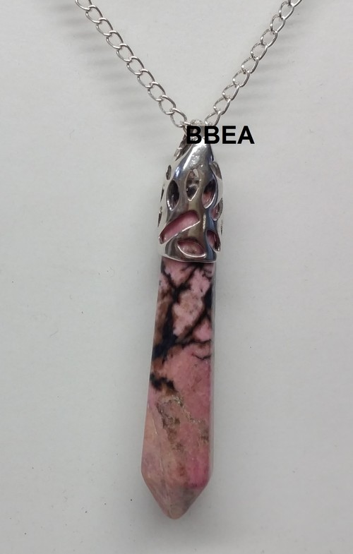 Pendentif rhodonite 2 1