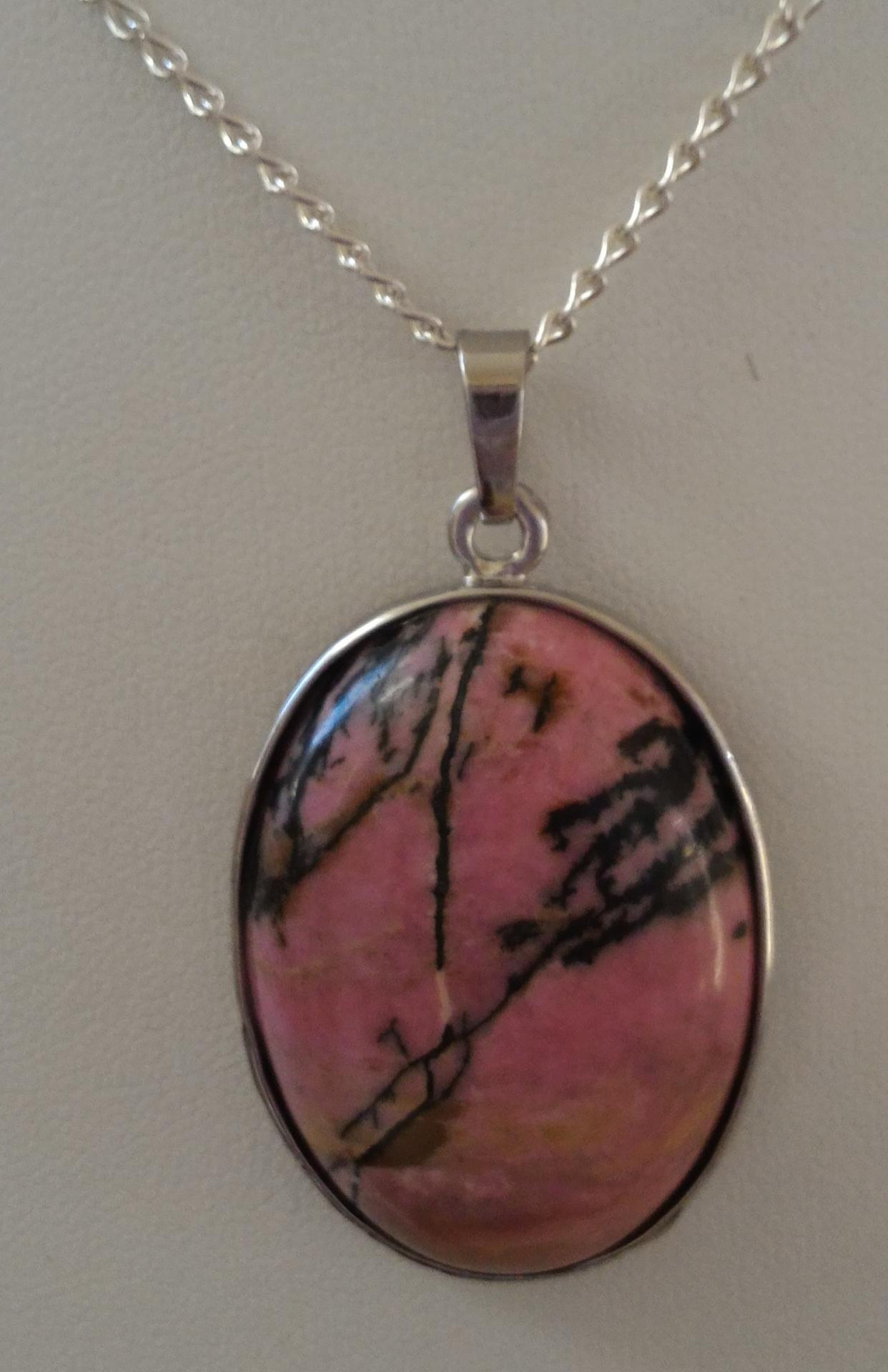 Pendentif rhodonite 2 