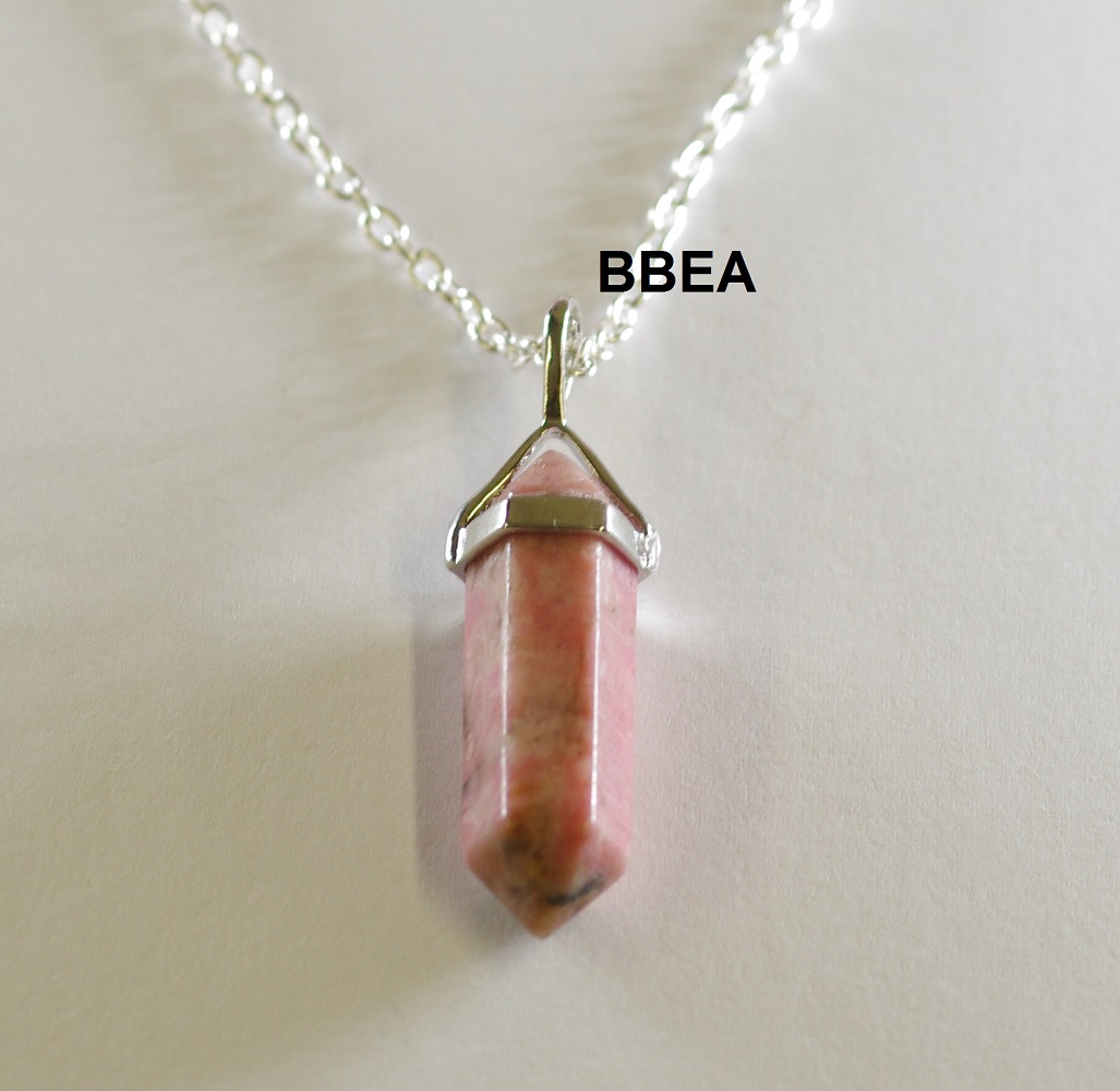 Pendentif rhodonite 5