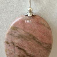 Pendentif rhodonite