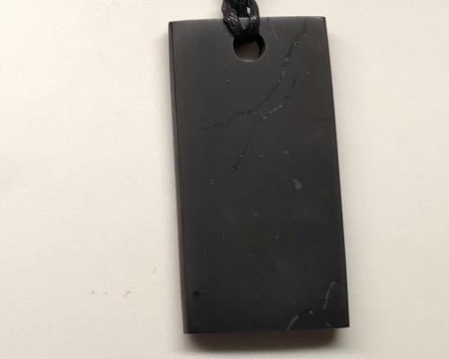 Pendentif shungite rectangle