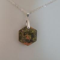 Pendentif unakite