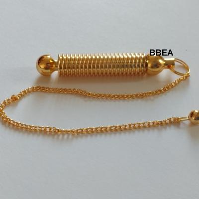 Pendule batisseur en laiton 1