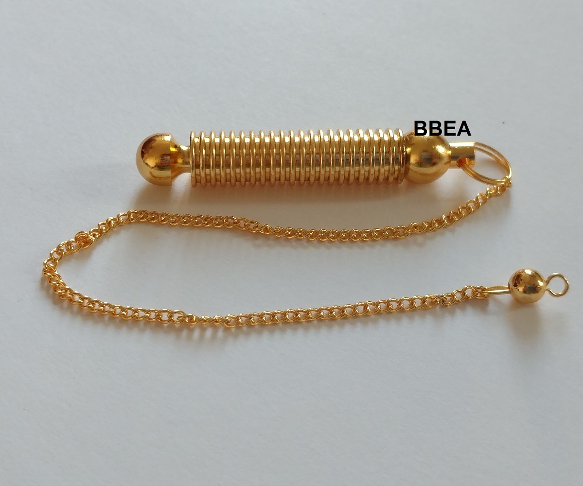 Pendule batisseur en laiton 1