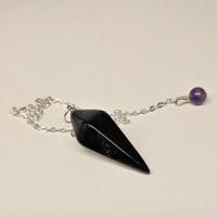 Pendule obsidienne 1 