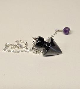 Pendule obsidienne 2 