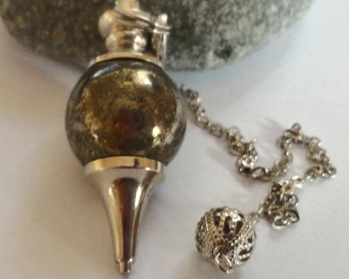 Pendule pyrite 18mm