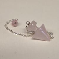 Pendule quartz rose 13