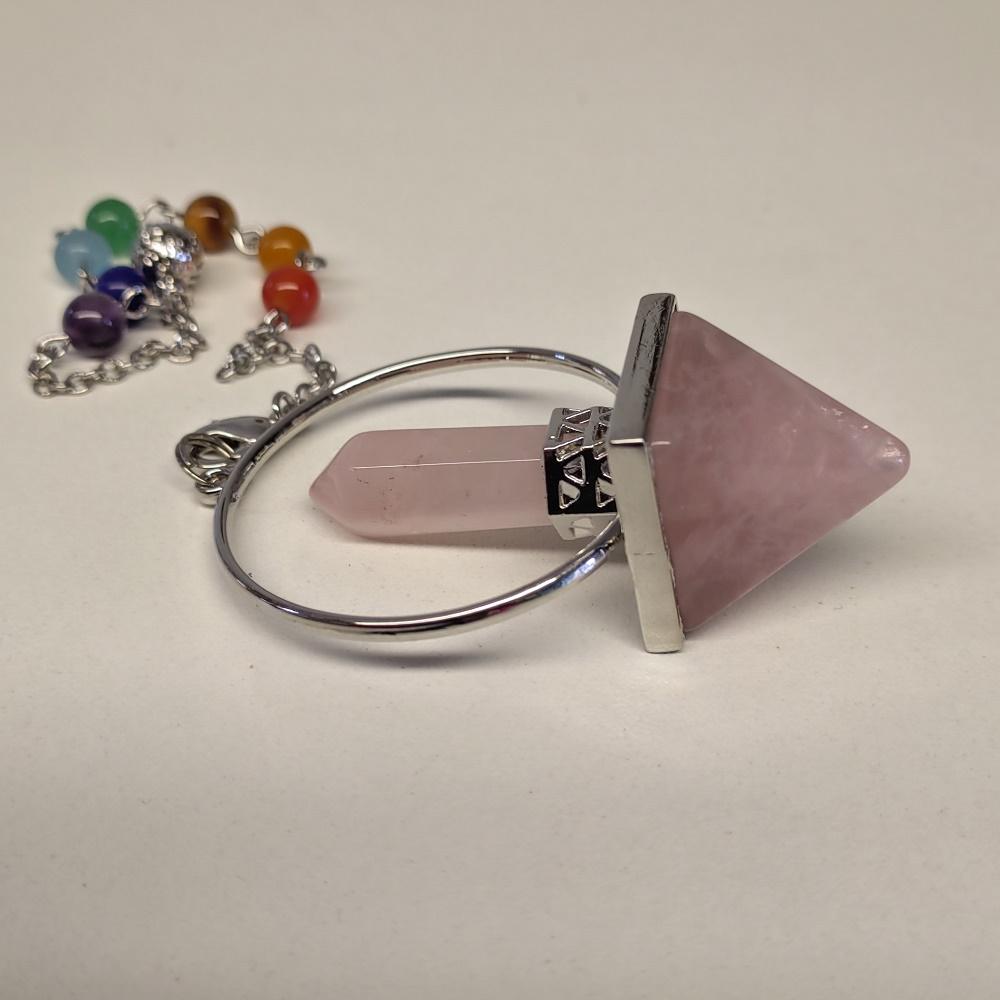 Pendule quartz rose 3 