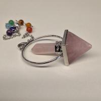 Pendule quartz rose 3