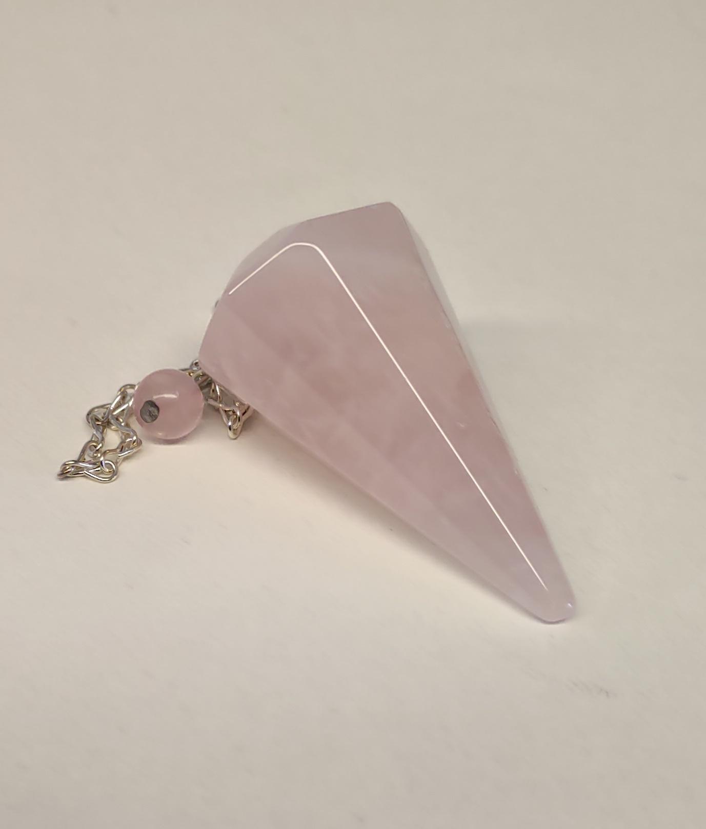 Pendule quartz rose 8 