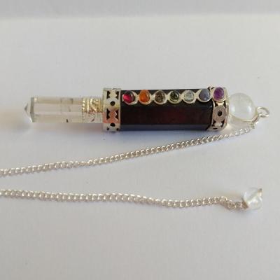 Pendule shungite cristal