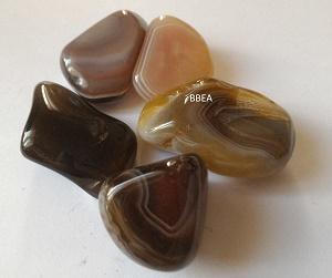 Pierre roulee agate de botswana 2