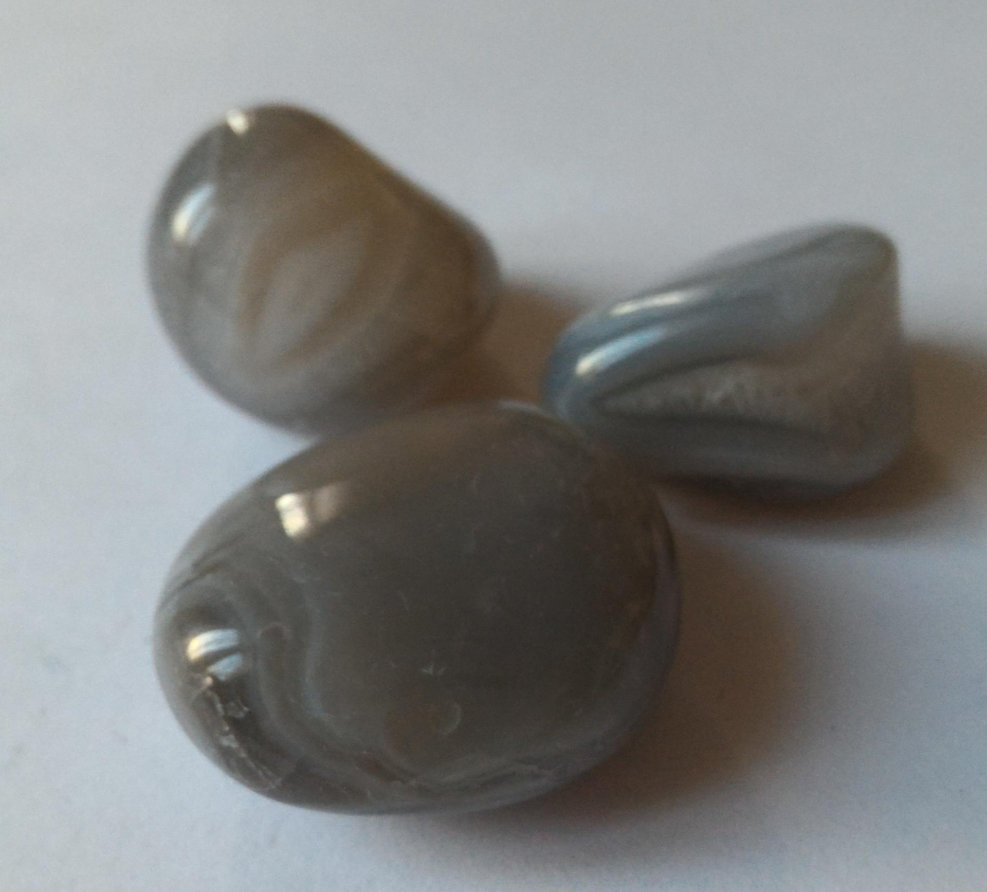 Pierre roulee agate grise 2