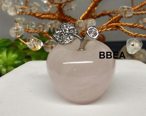Pomme quartz rose 1 
